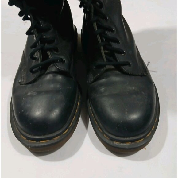 Doc Martens 20 Eye Lace Up Knee High Boots - Picture 7 of 16